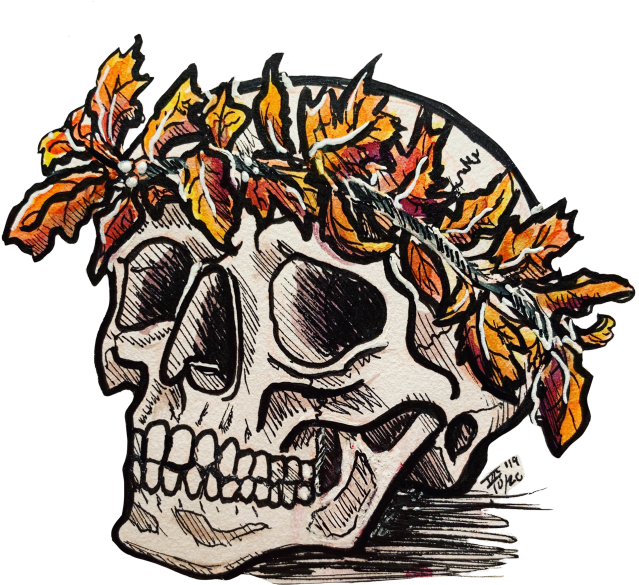 Skull Clipart (640x640), Png Download