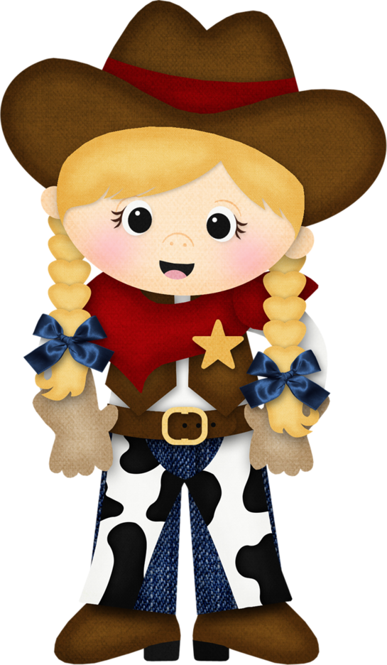Cowboy And Cowgirl Clipart - Png Download (545x936), Png Download