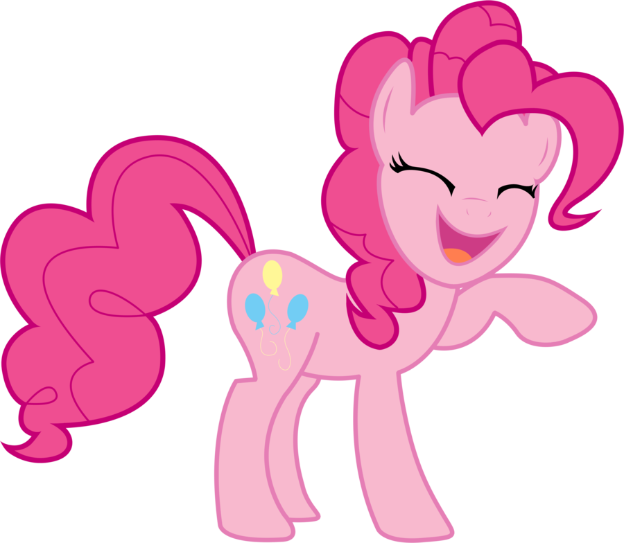 Pinkie Pie Giggle Clipart (900x784), Png Download