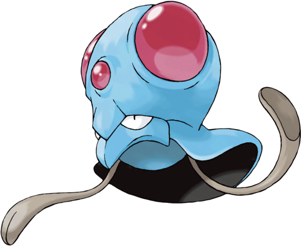 Pokemon Tentacool Clipart (600x600), Png Download