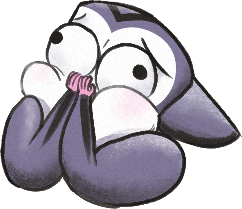 Easy Nocturnal Animal Drawing Clipart (783x675), Png Download