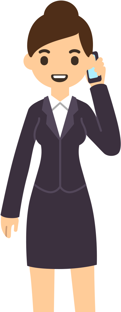 Professional Woman Clipart Png Transparent Png (466x1198), Png Download