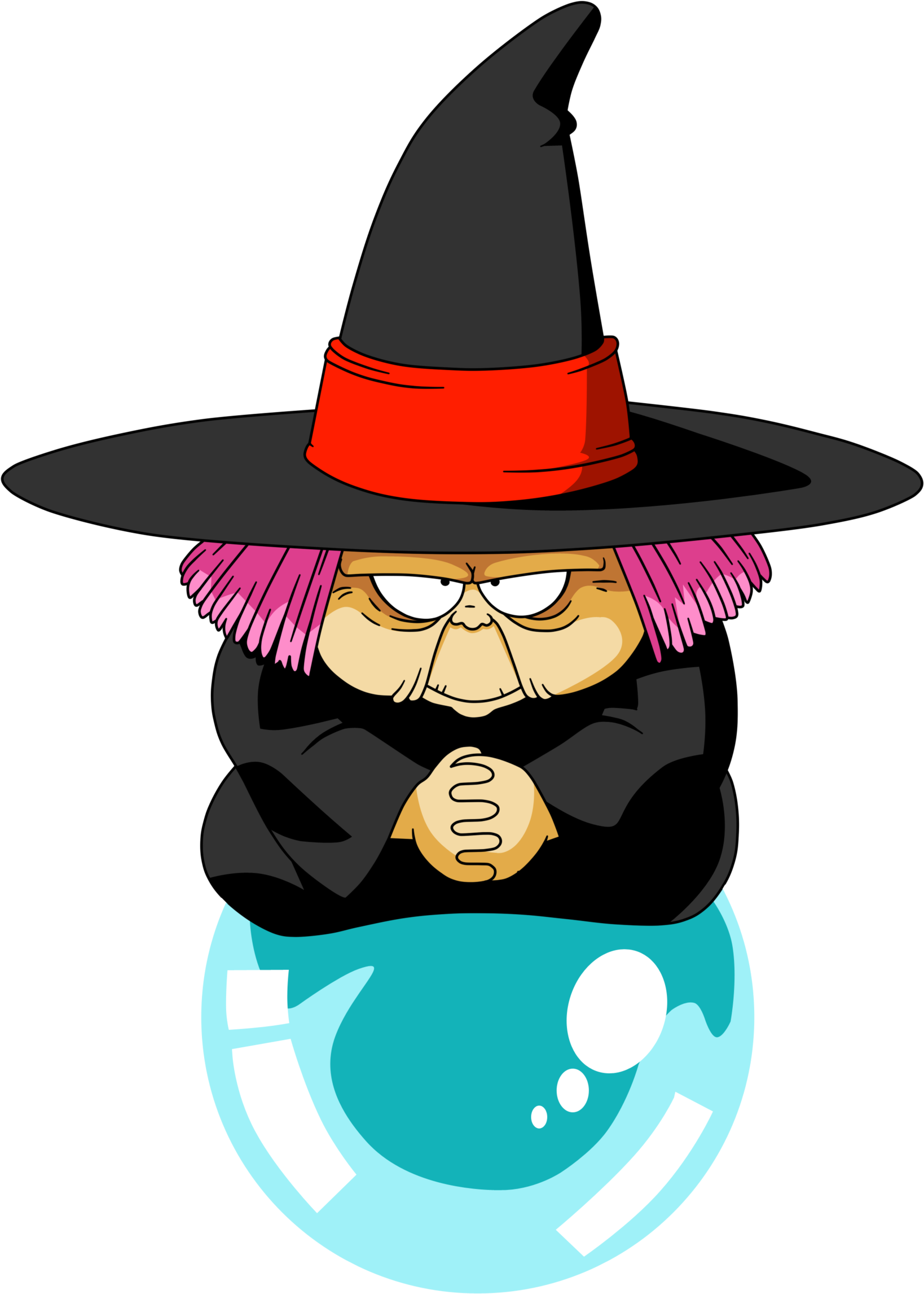 Male Clipart Fortune Teller - Uranai Baba Dragon Ball - Png Download (2000x2644), Png Download