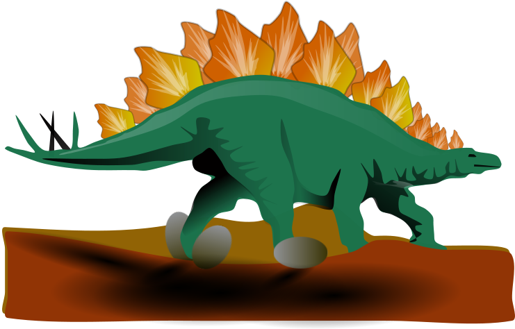 Stegosaurus Mois& - Stegosaurus Clipart - Png Download (800x494), Png Download