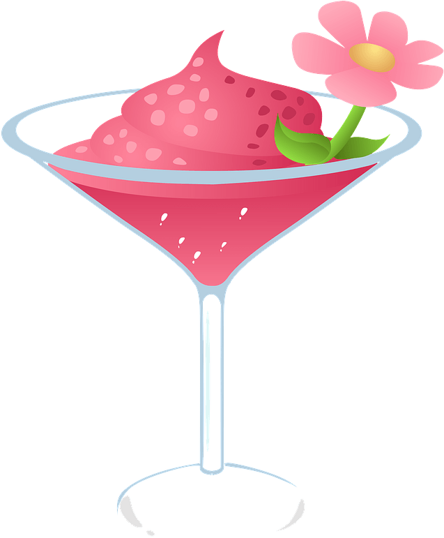 Drink Gurly Drink Clipart - Cocktail Cartoon Drink Desenho Png Transparent Png (636x800), Png Download