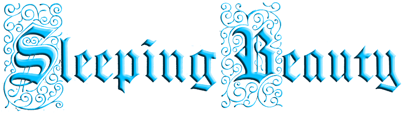 Sleeping Beauty Clipart - Sleeping Beauty Title - Png Download (1547x437), Png Download