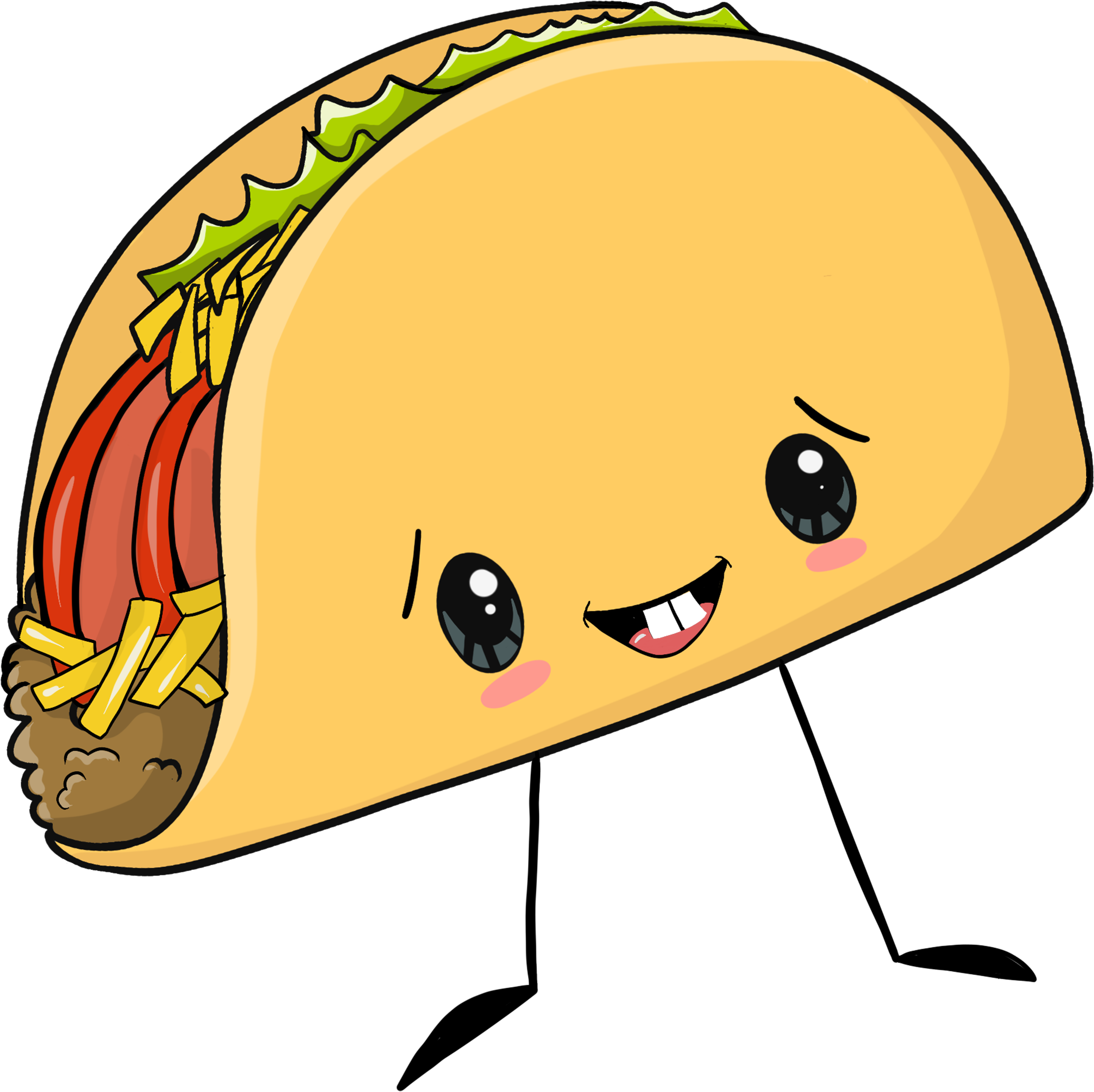 Taco Clipart (3200x3200), Png Download