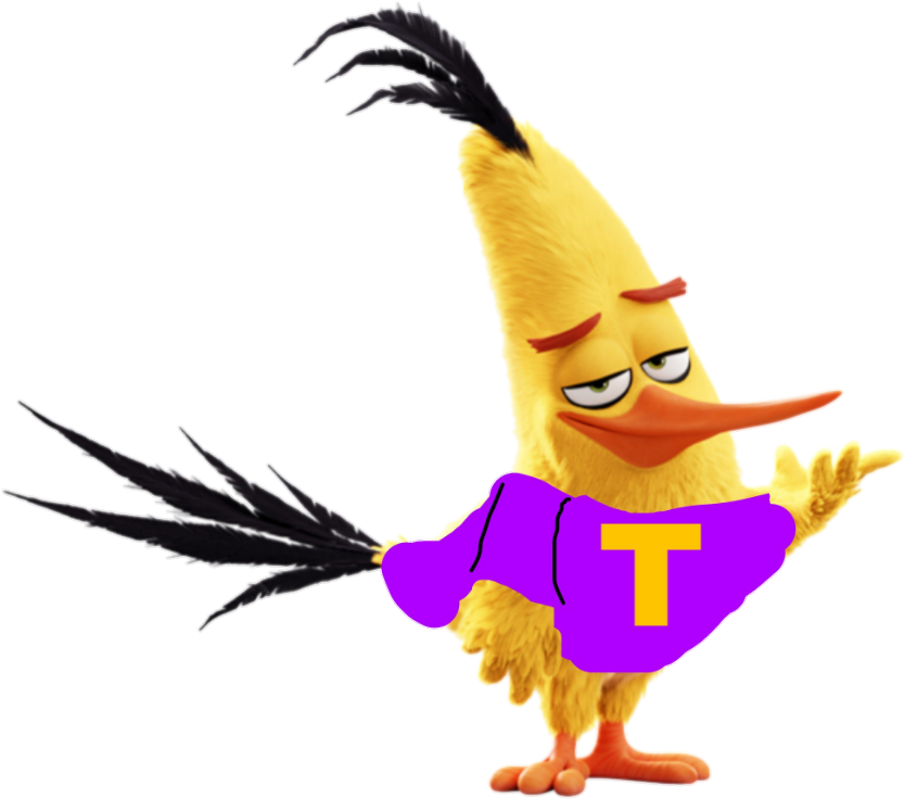 Chuck Angry Birds Clipart (983x983), Png Download