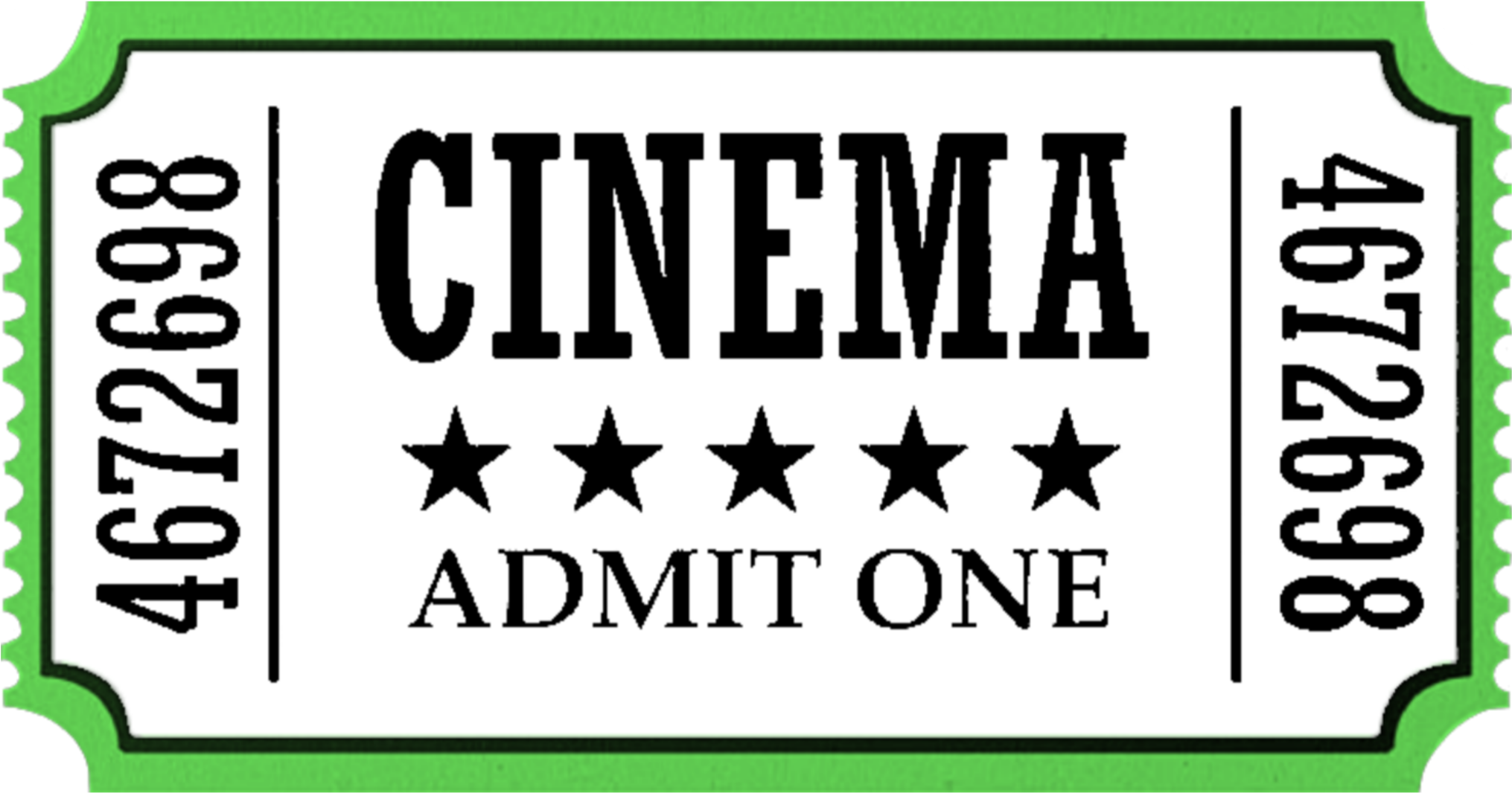 #cinema #movies #toystory #ticket Clipart (2238x2238), Png Download