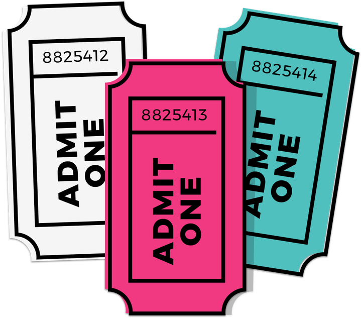 Tickets Clipart (980x735), Png Download