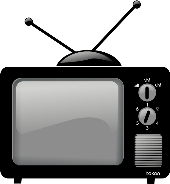 Old-style Tv - Television Clipart - Png Download (600x600), Png Download