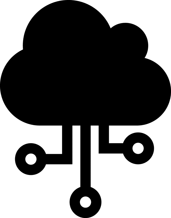 Transparent Watching Tv Clipart Black And White - Iot Clipart Black And White - Png Download (600x764), Png Download