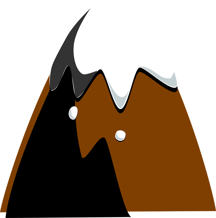 Cartoon Shop Of Library - Montagne Cartoon Png Clipart (714x720), Png Download