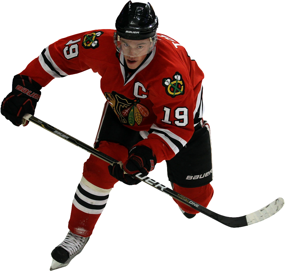 Transparent Chicago Blackhawks Png - Jonathan Toews Png Clipart (991x941), Png Download