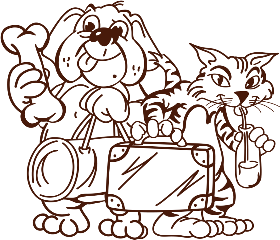 Animal Illustration Clipart (1000x864), Png Download