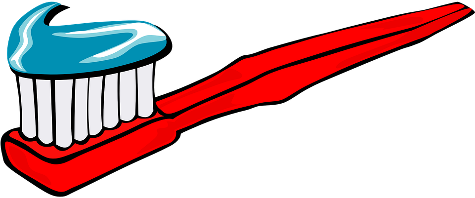 Brush Teeth Clip Art - Png Download (960x480), Png Download