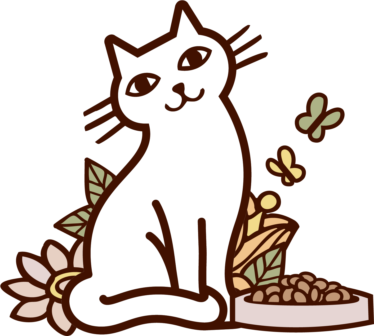 Lilys Kitchen Cat Food Clipart (1702x1713), Png Download