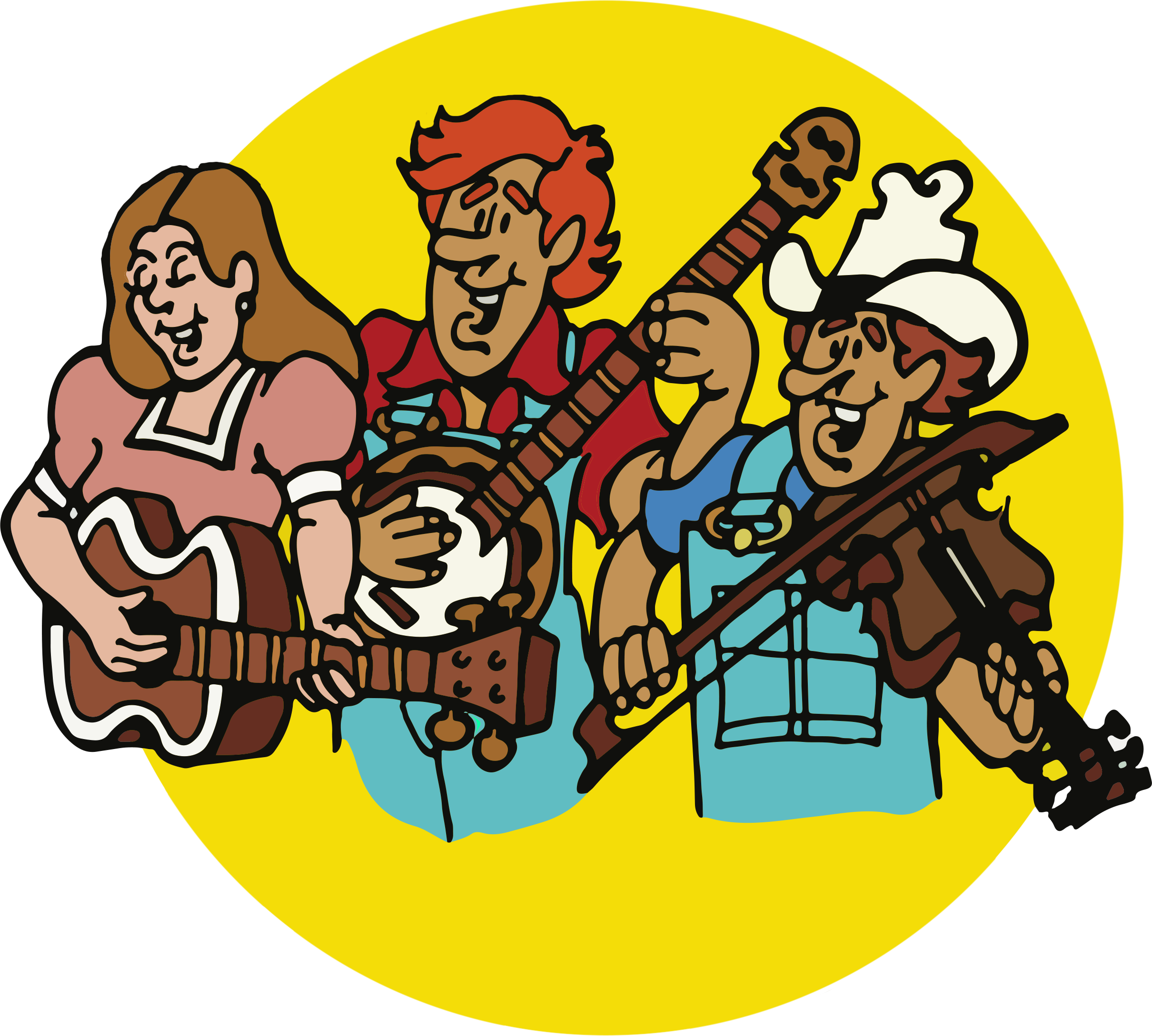 Wisconsin Opry - Cartoon Clipart (2420x2177), Png Download