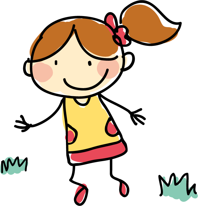 Happy Children Animation Png Clipart (666x692), Png Download