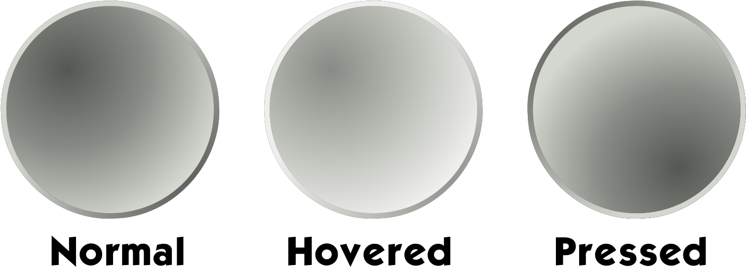 White Button Svg Clip Arts - Circle - Png Download (1600x586), Png Download