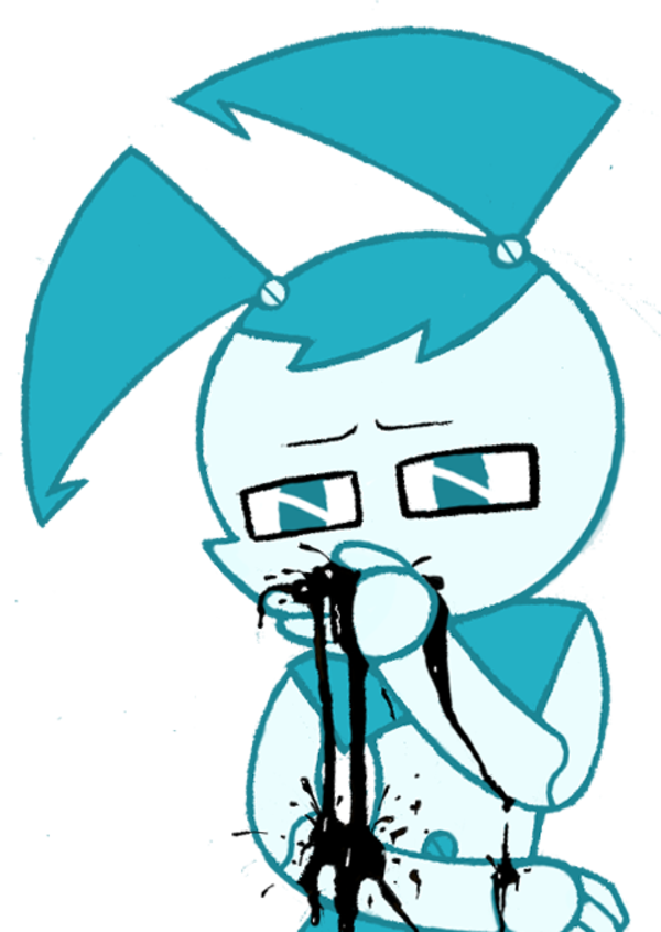 Green Fashion Accessory Clip Art Product - My Life As A Teenage Robot Jenny Vomit - Png Download (600x845), Png Download