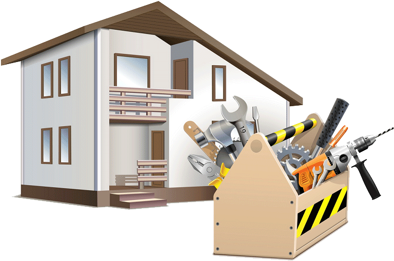House Repair Clipart (800x537), Png Download