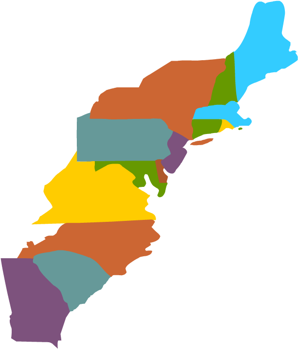 Building The Thirteen Colonies - French And Indian War Clipart - Png Download (613x719), Png Download