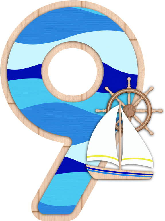 Numeros De Marinheiro Clipart (596x798), Png Download
