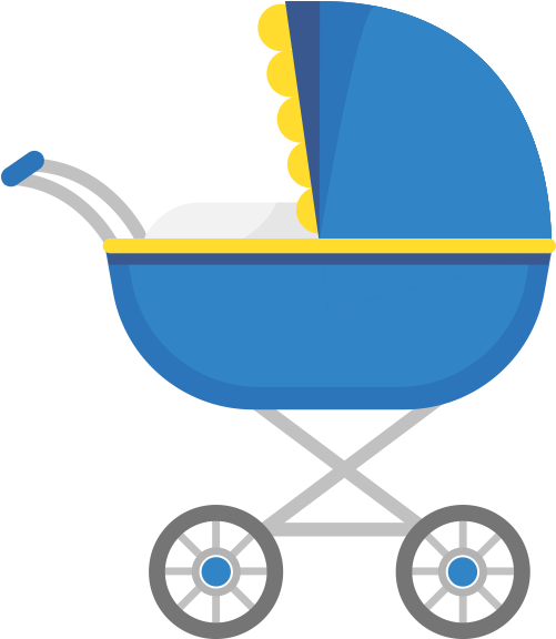 Transparent Cartoon Baby Carriage Clipart Full Size Clipart 5731072 Pinclipart
