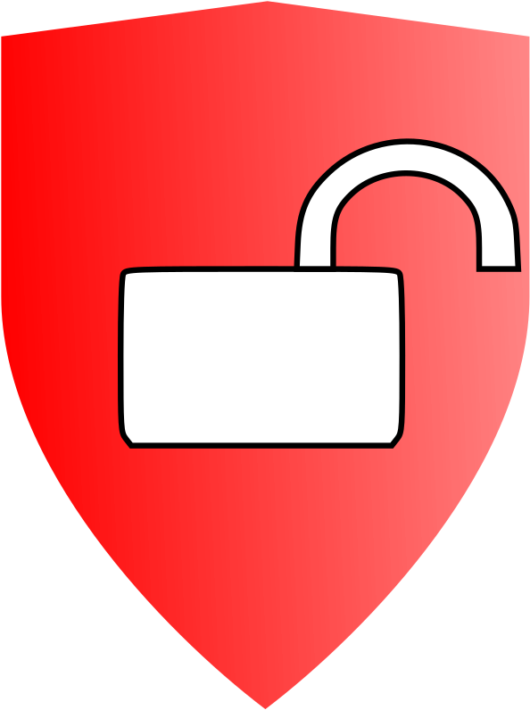 Unsecured, Clipart (600x800), Png Download