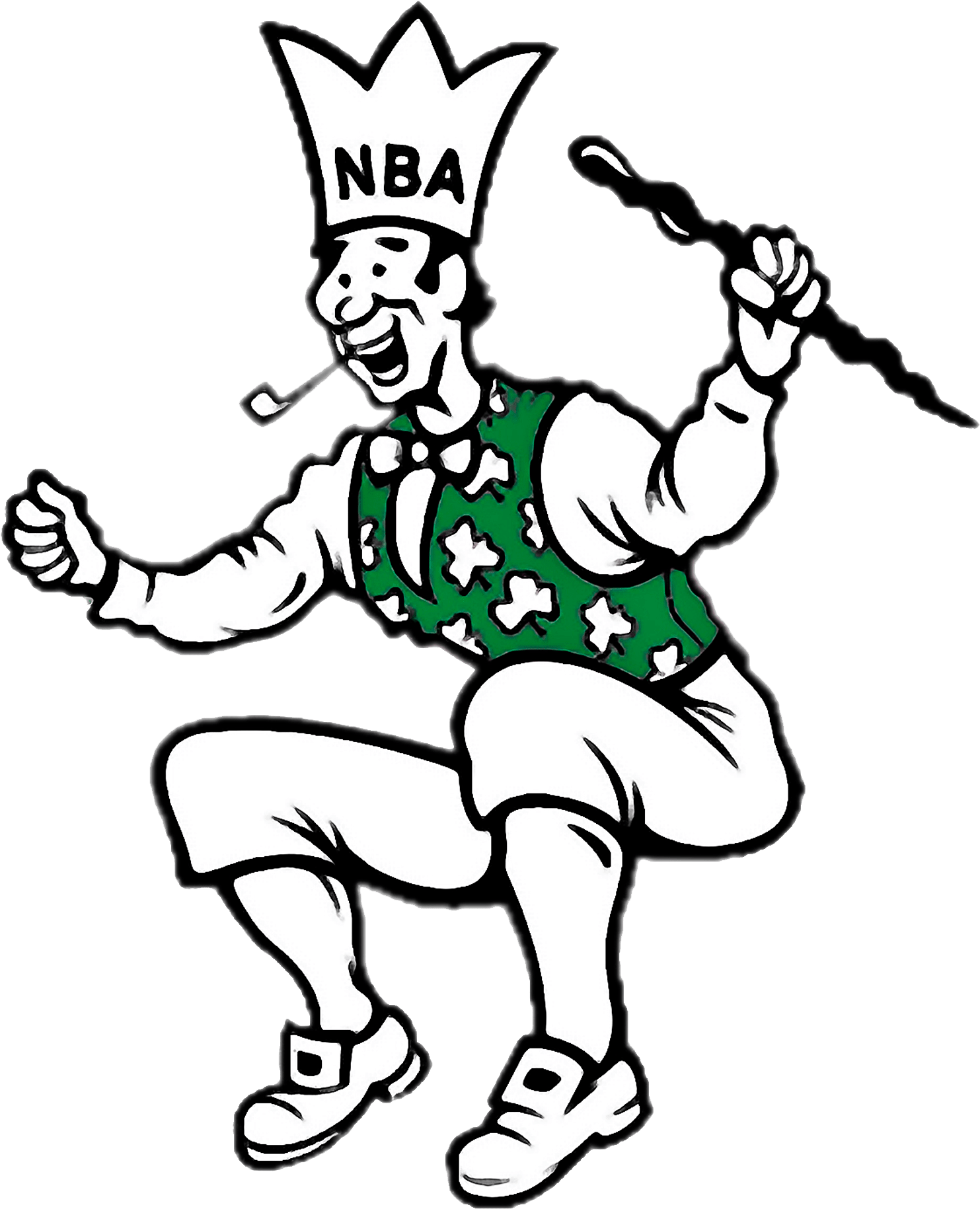 Boston Celtics Logo 1950 Clipart (3840x2160), Png Download