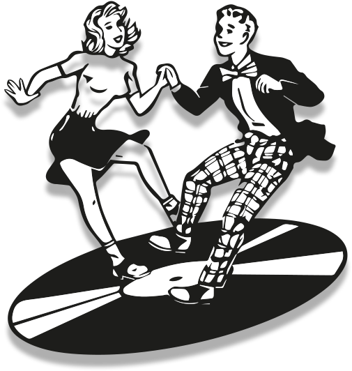 Sock Hop Dance Rockin - 1950s Sock Hop Clip Art - Png Download (700x700), Png Download