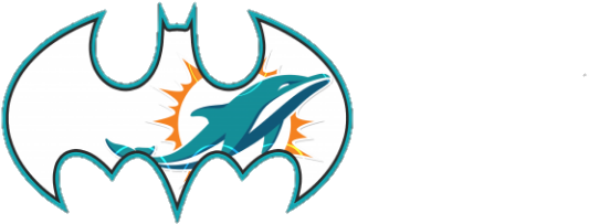 #batman #miamidolphins - Miami Dolphins Clipart (983x983), Png Download