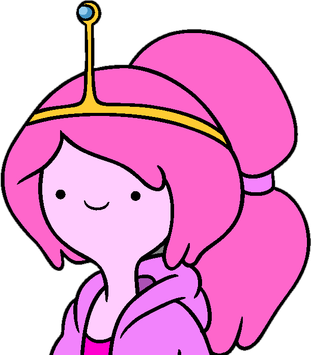 Adventure Time Characters Princess Bubblegum Clipart (618x697), Png Download