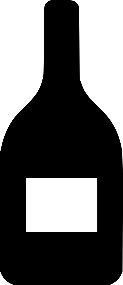 Wine Bottle - Vase Clipart (424x980), Png Download