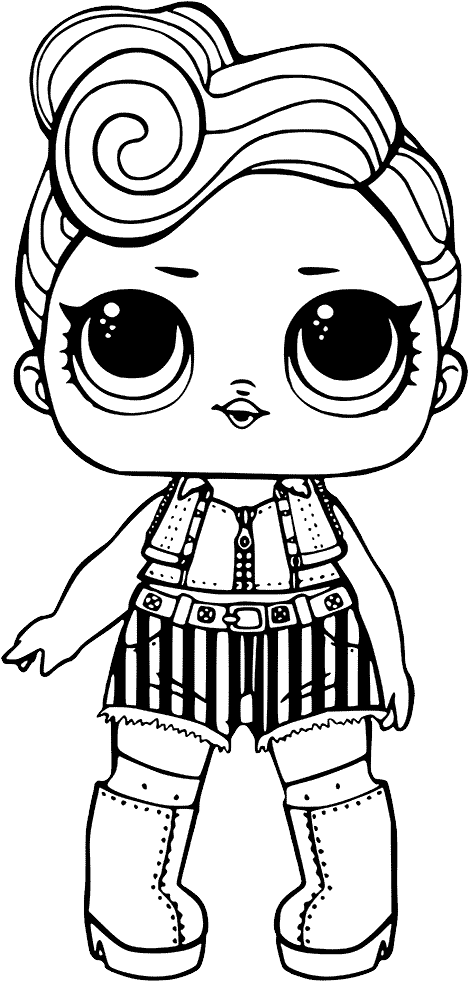 L - O - L - Surprise Doll Png - Lol Surprise Print Clipart (602x998), Png Download