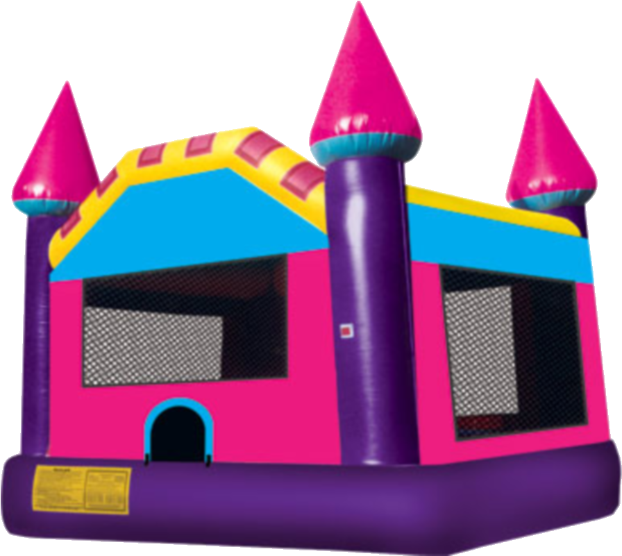 Bounce House Water Slide Clip Art - Dream Castle Bounce House - Png Download (1000x800), Png Download