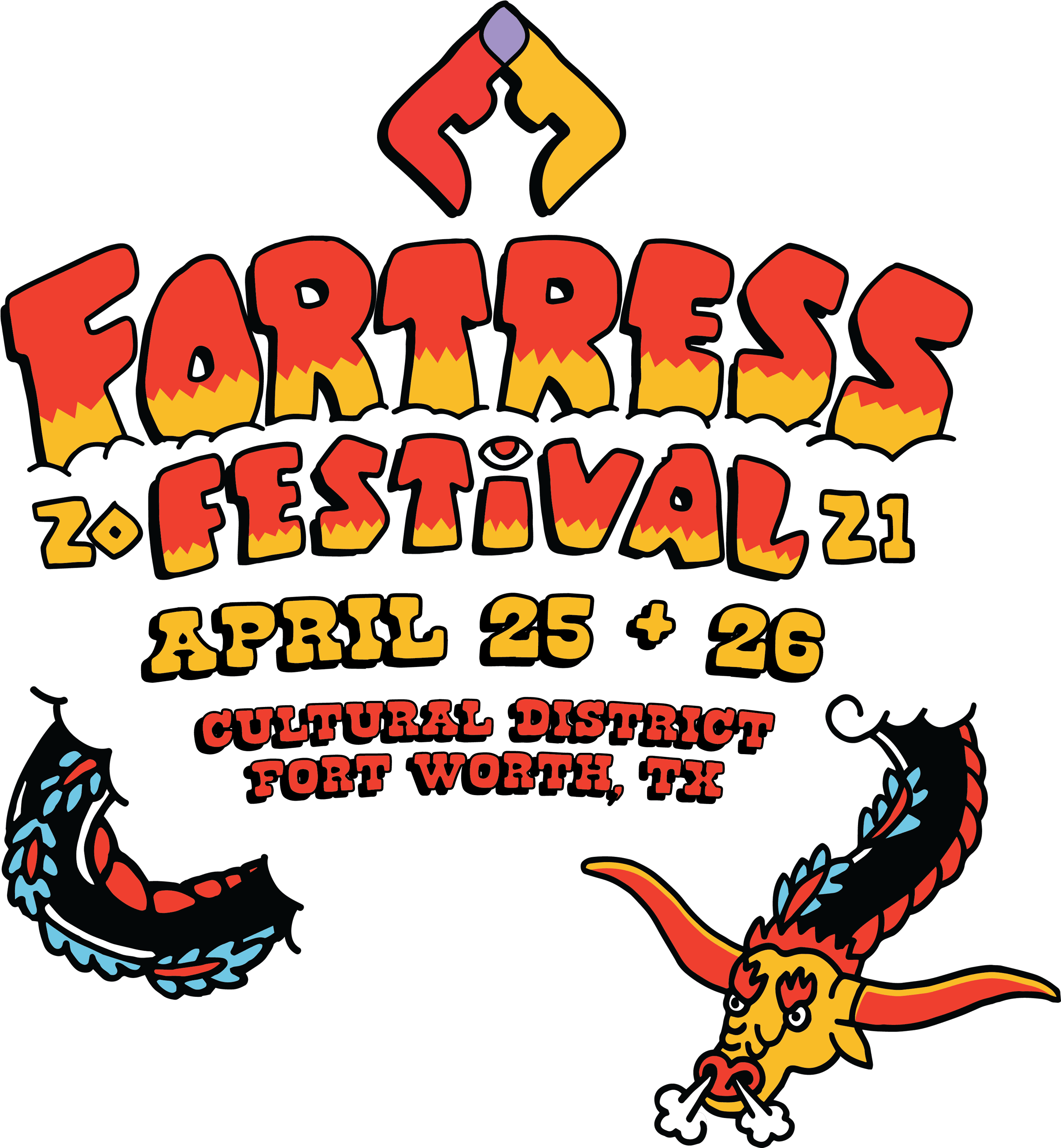 Fortress Festival April 25 And 26, 2021 Cultural District Clipart (2600x2780), Png Download