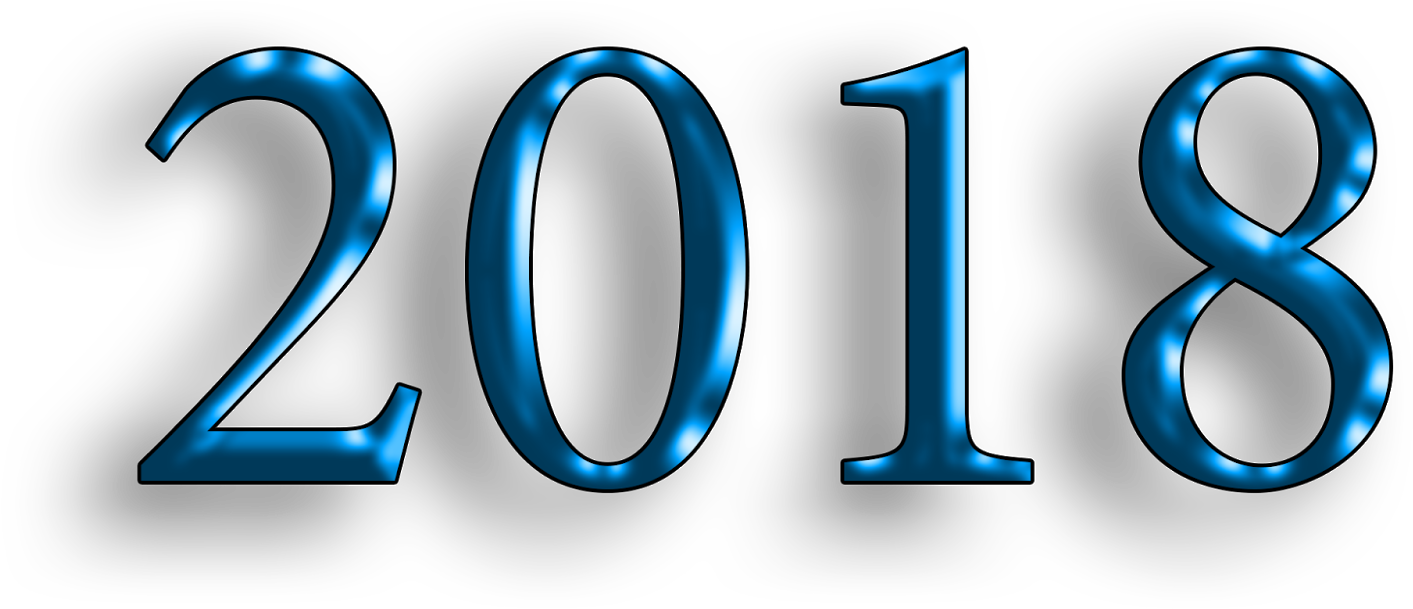 Happy New Year 2019 Song With Images 3d 2018 Free Downloads - Graphic Design Clipart (1413x609), Png Download