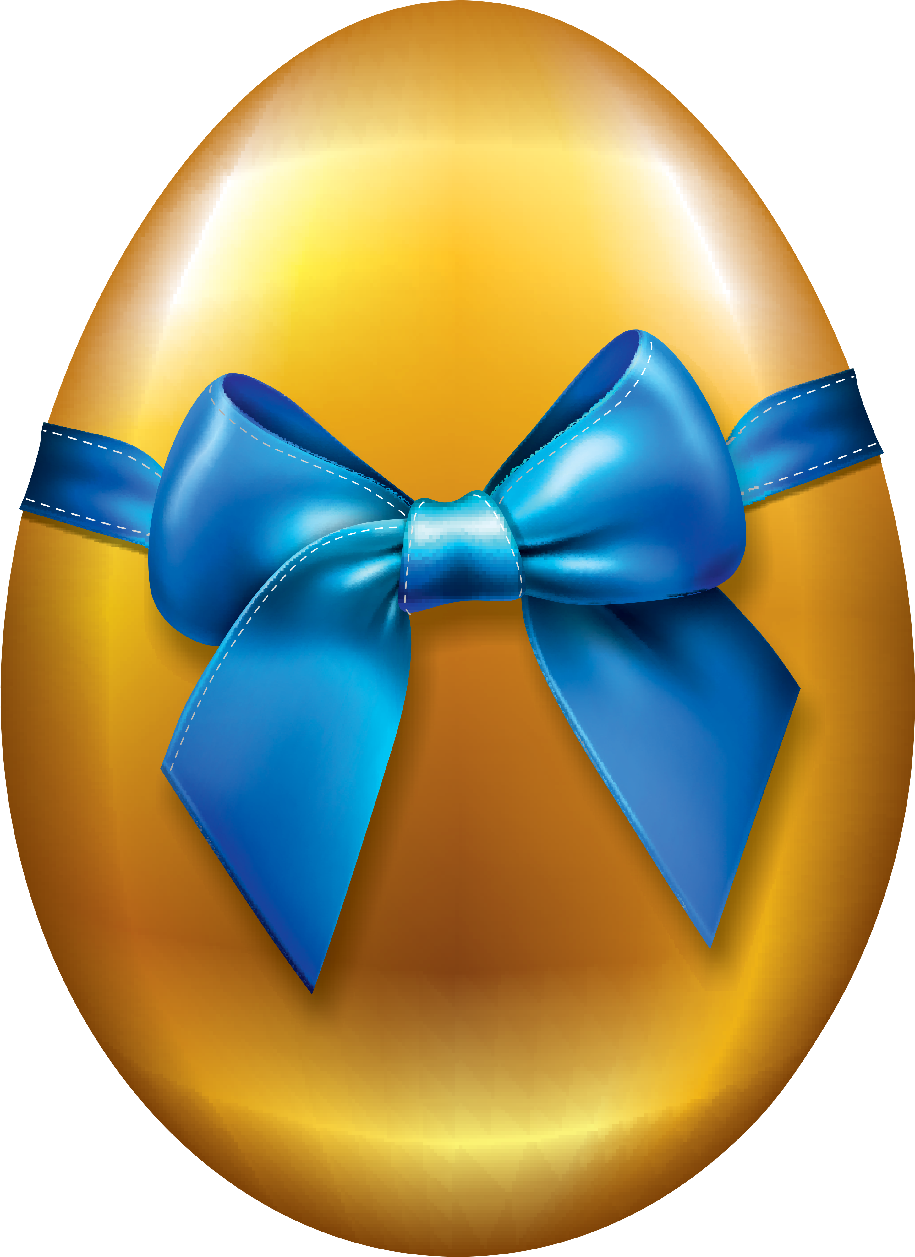 Golden Picture Easter Bunny Egg Transparent Red Clipart - Easter Golden Egg Png (3023x4124), Png Download