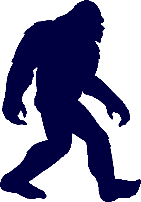 Bigfoot Jeep Wrangler Decal Sticker - Bigfoot Sticker Clipart (597x800), Png Download