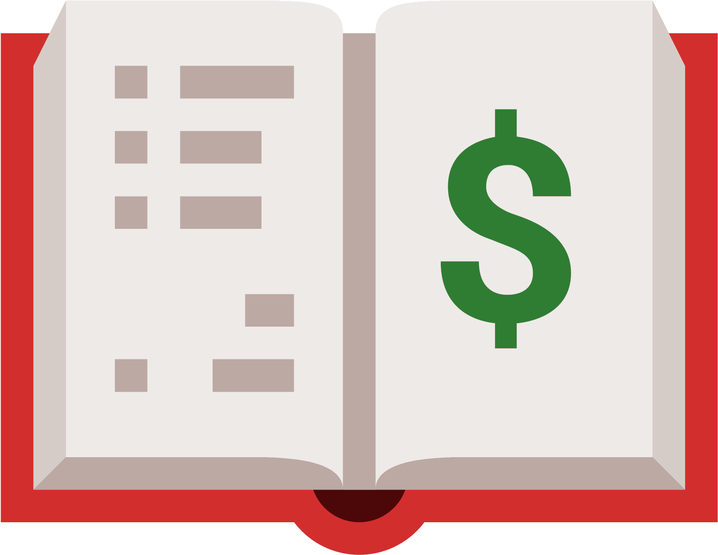 Accounting Clipart General Ledger - General Ledger Ledger Icon - Png Download (1600x1600), Png Download