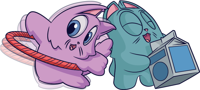 Who"z Hidin Inside - Lost Kitties Hasbro Itty Bitty Clipart (700x600), Png Download