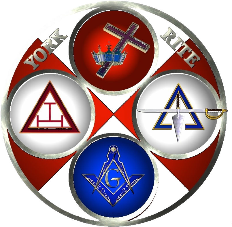 York Rite Masonic Order, Masonic Art, Masonic Symbols, - Free And Accepted Masons Philippines Clipart (805x789), Png Download
