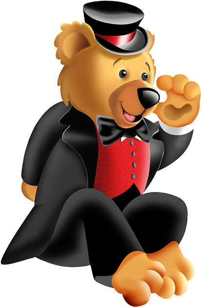 Sirfunbearannounce3 - Cartoon Clipart (509x700), Png Download