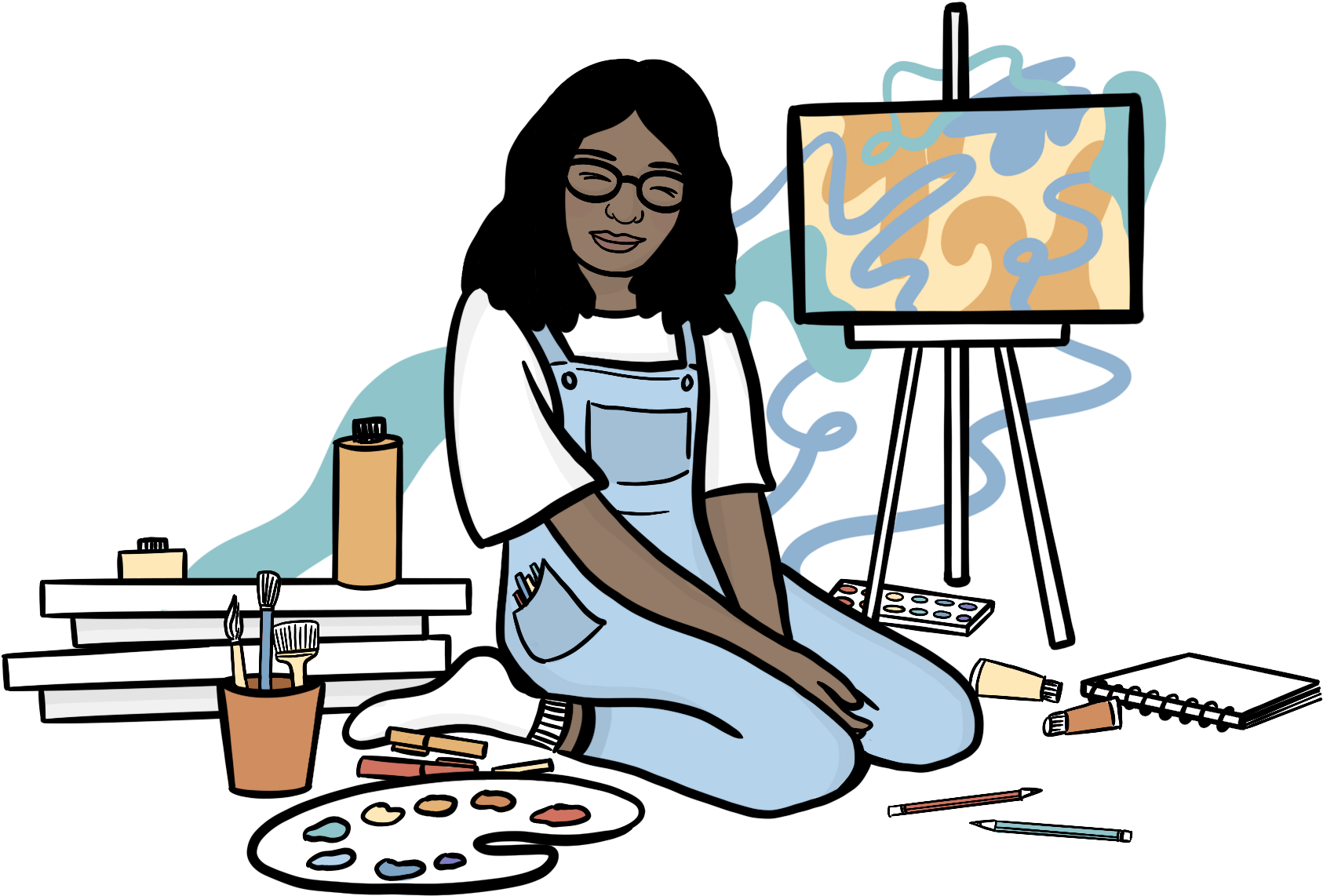 Cartoon Clipart (1847x1313), Png Download