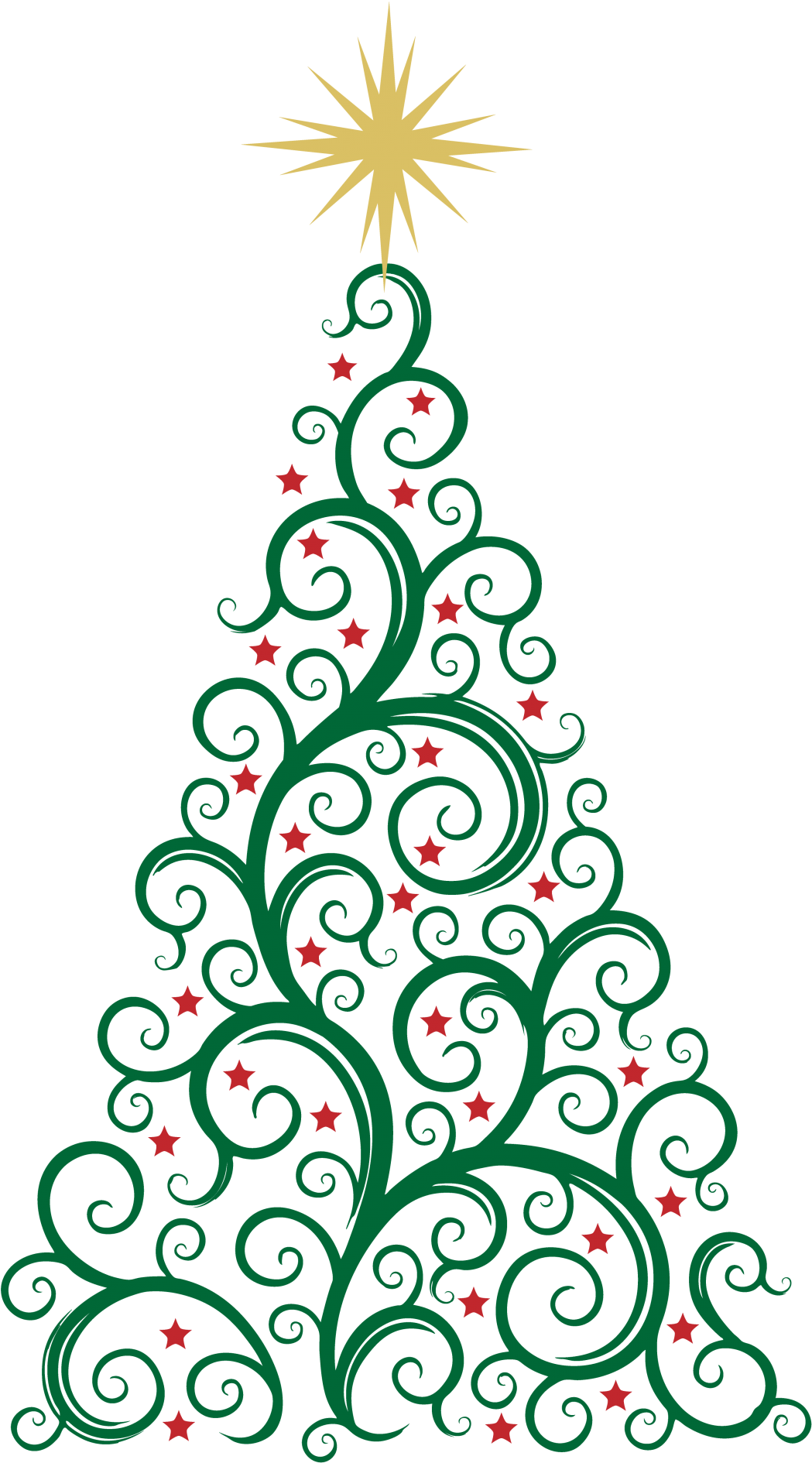 Christmas Tree Png Free Clipart (1440x1920), Png Download