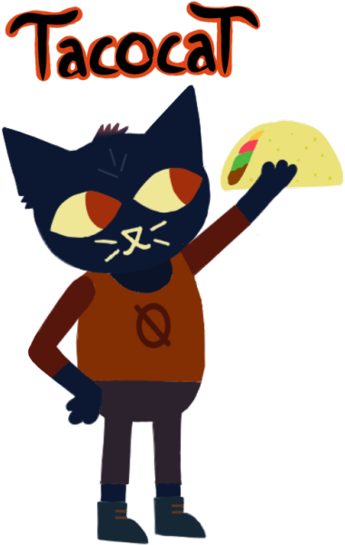 Cats And Tacos Tumblr - Cat Grabs Treat Clipart (500x666), Png Download