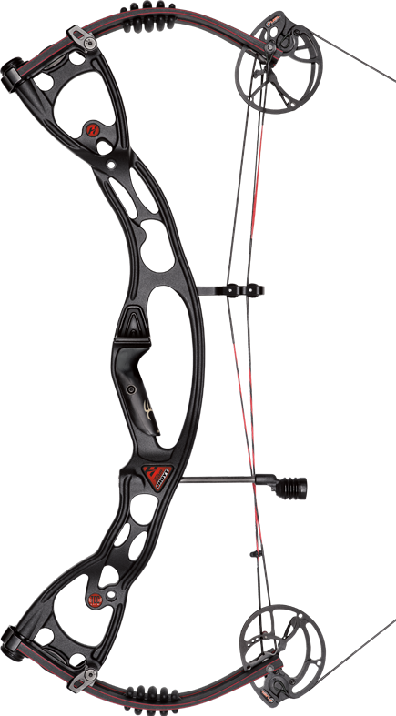 Cool Looking Compound Bow Clipart (435x787), Png Download