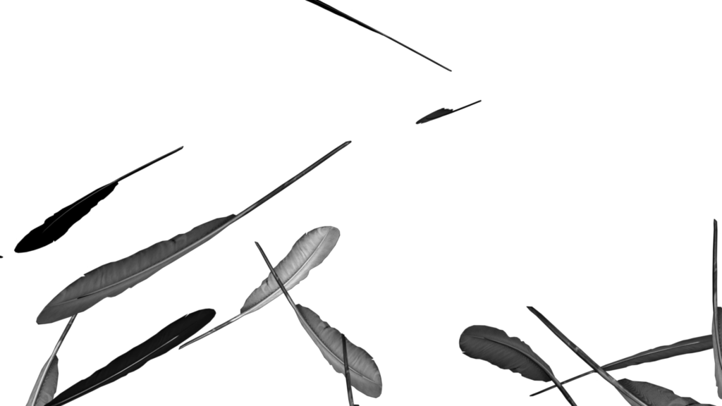 Feathers Clipart Royalty Free - Clipart Of Feathers Falling - Png Download (1024x576), Png Download